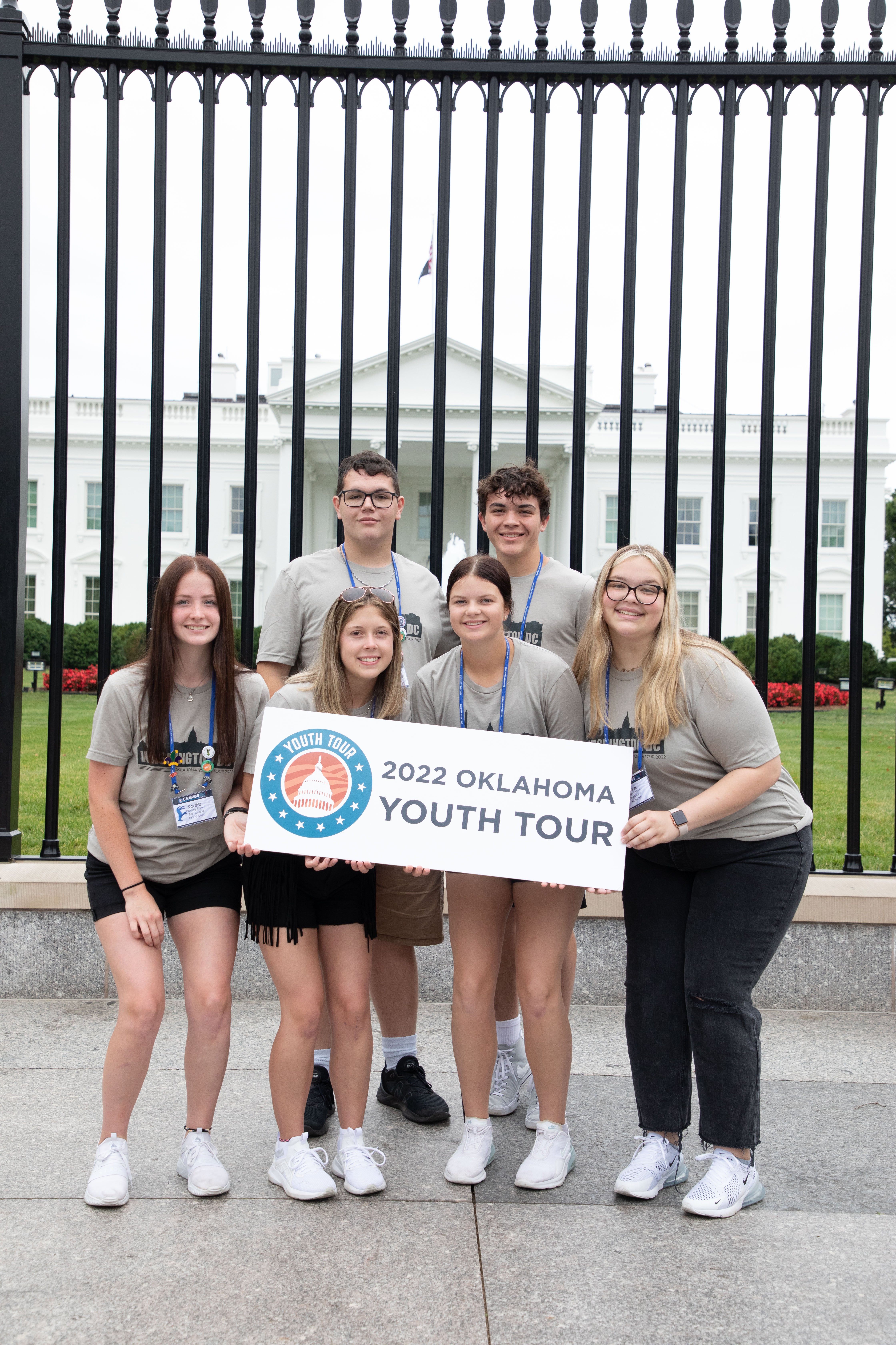 2022 Youth Tour Participants at the White House