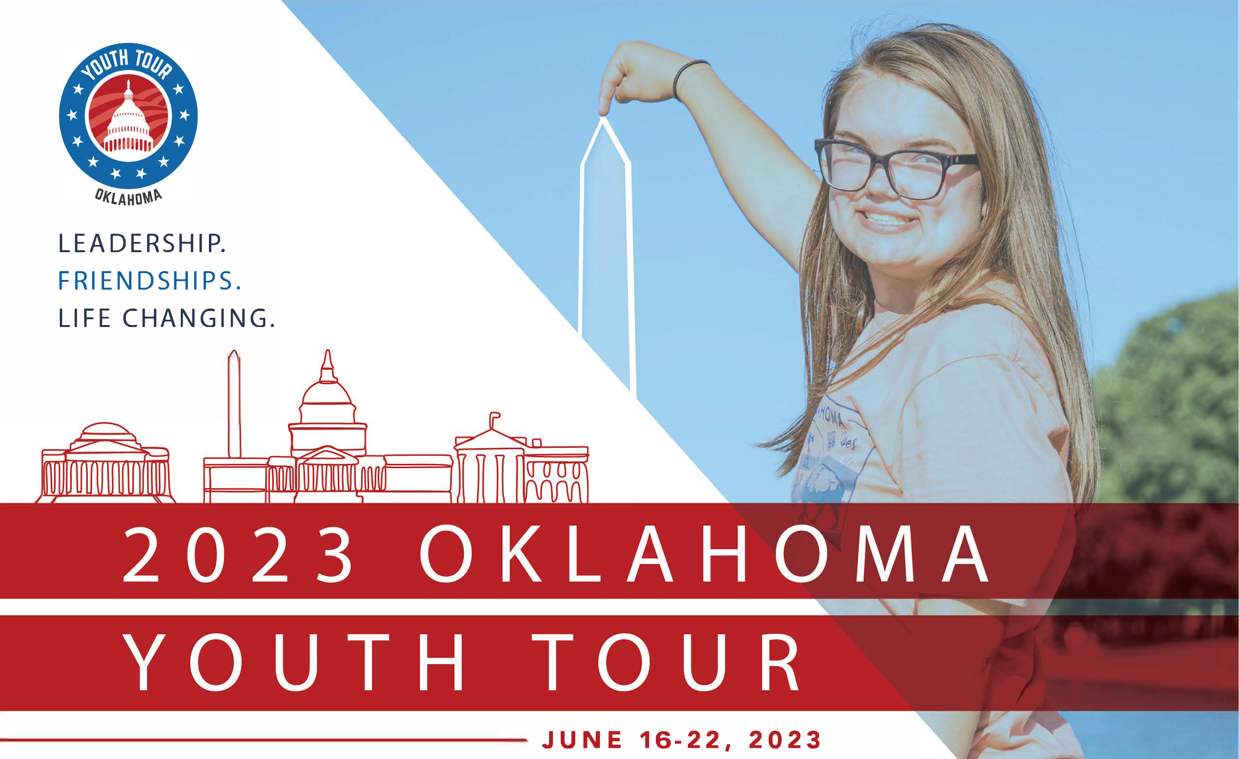 2023 Youth Tour June 16-22, 2023