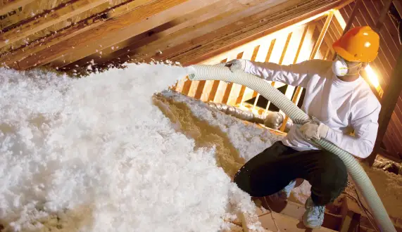 Adding insulation in the attic